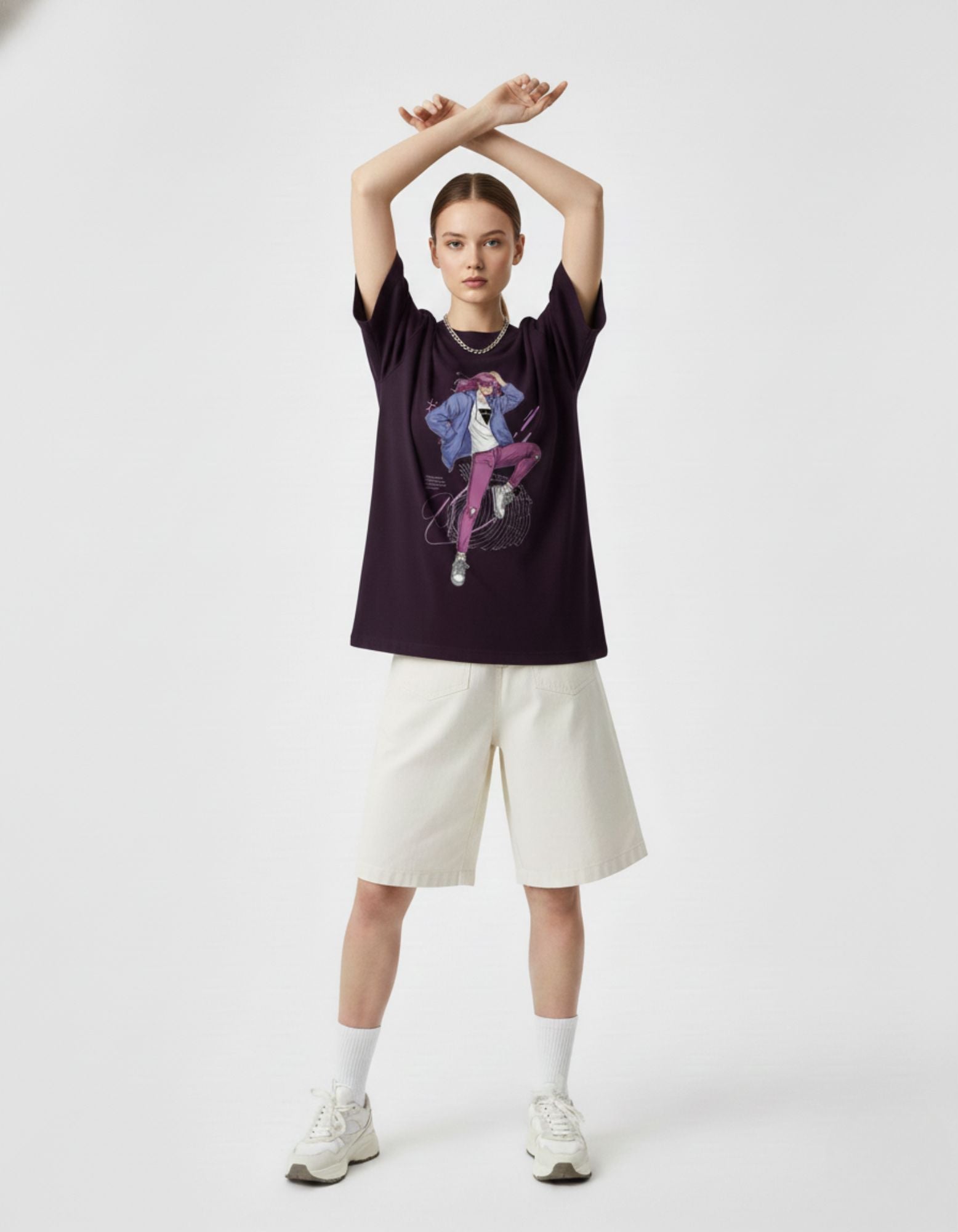 Oversized Anime Streetwear T-Shirt