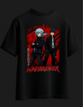 Wind Breaker Black Oversized Tee