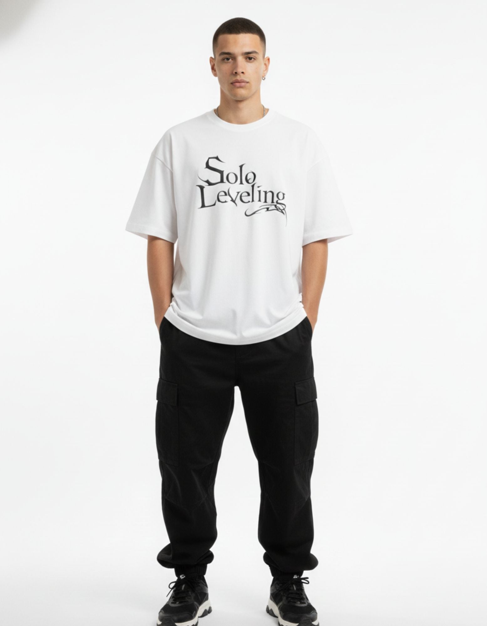 Solo Leveling Terry T-Shirt | Stylish & Bold Design
