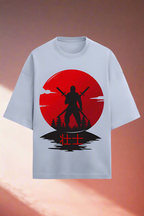 Samurai Sunset T-Shirt - Bold and Striking Design