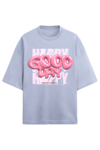 Happy Good Days" Terry Cloth T-shirt