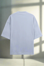 Terry Oversized T-Shirt with Girl Focused Design – Empowering Style