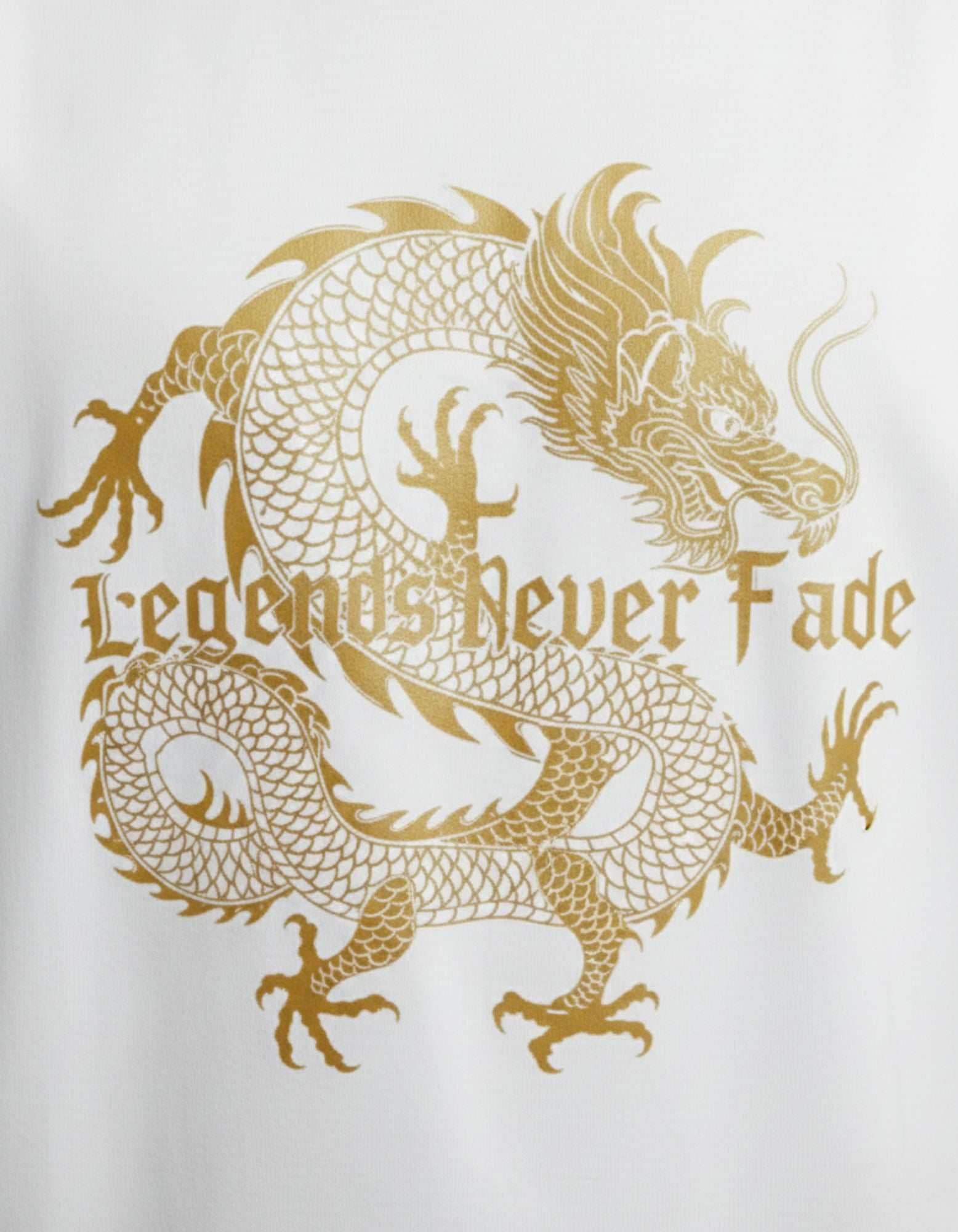 Legends Not Fade Terry T-shirt – Bold & Timeless Fashion