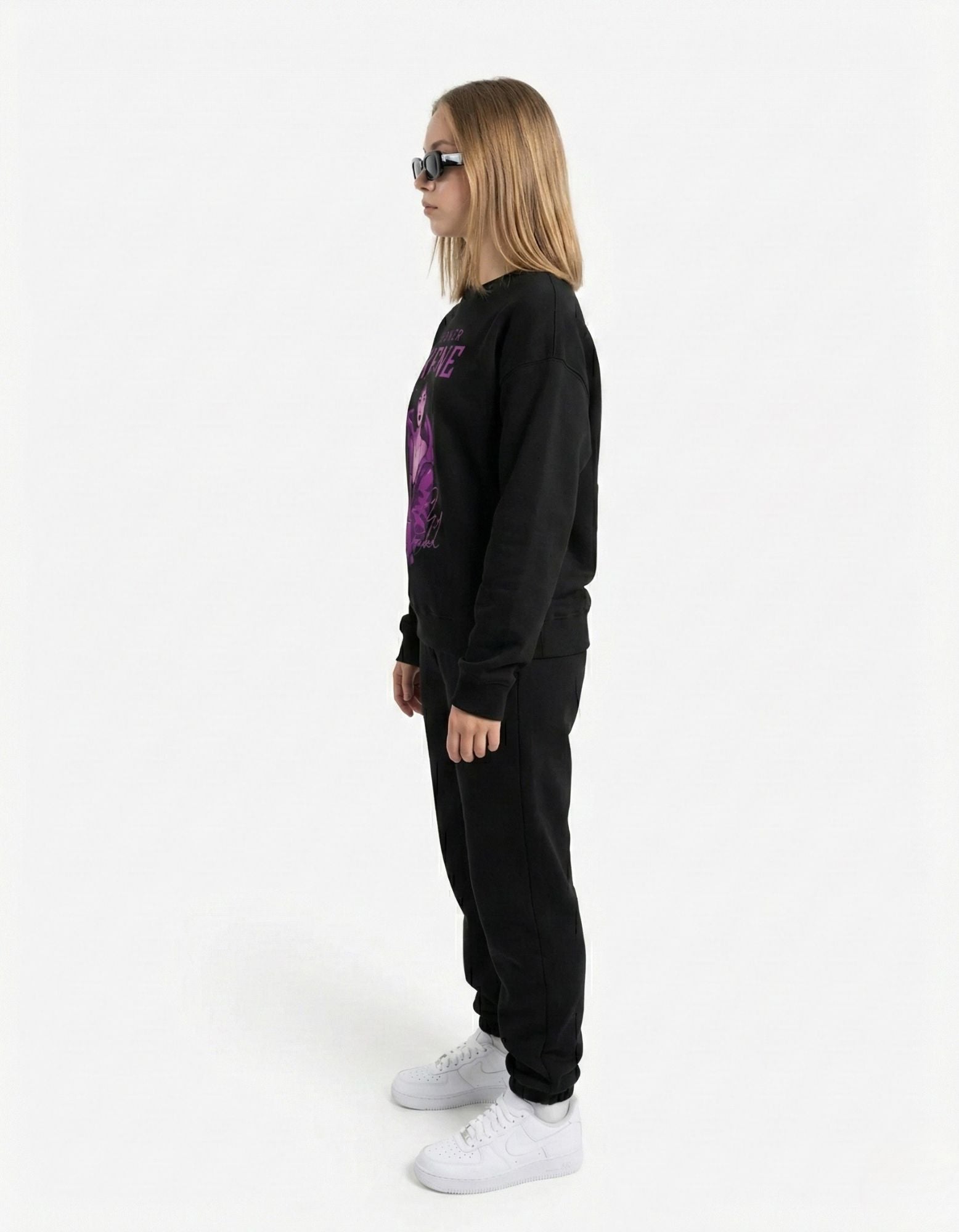 Violet Honor Oversized Sweatshirt