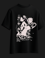 Re:Zero Black Oversized AnimeTee