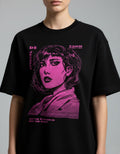 Neon Noir Cyberpunk Oversized T-Shirt