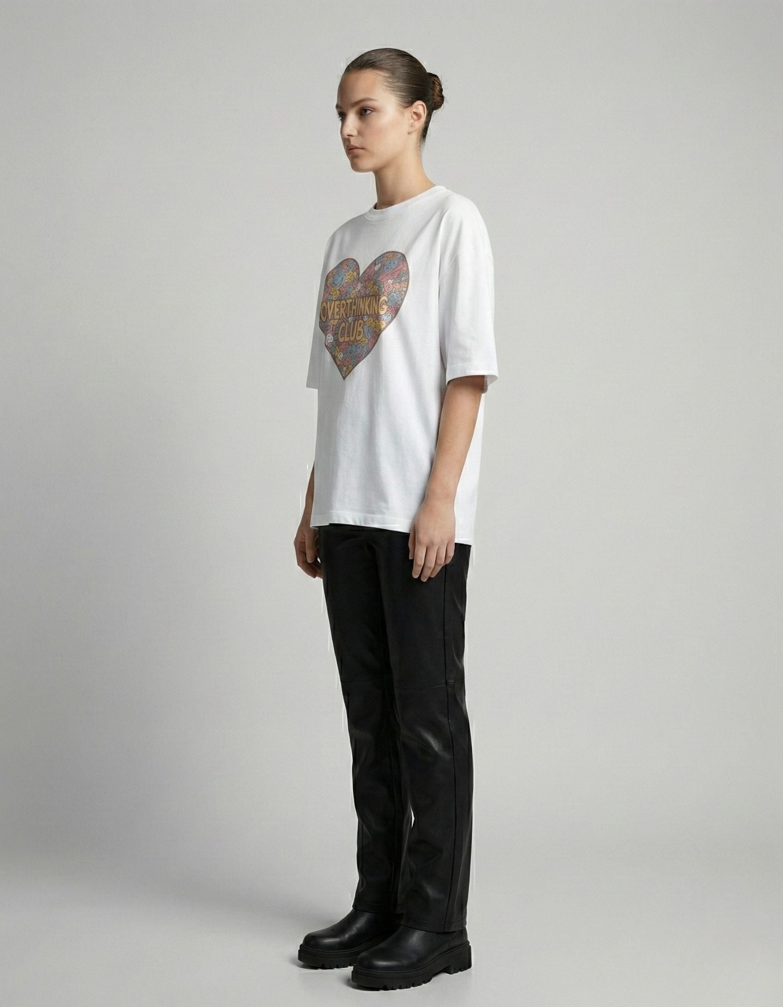 Overthinking Club Oversized Tee