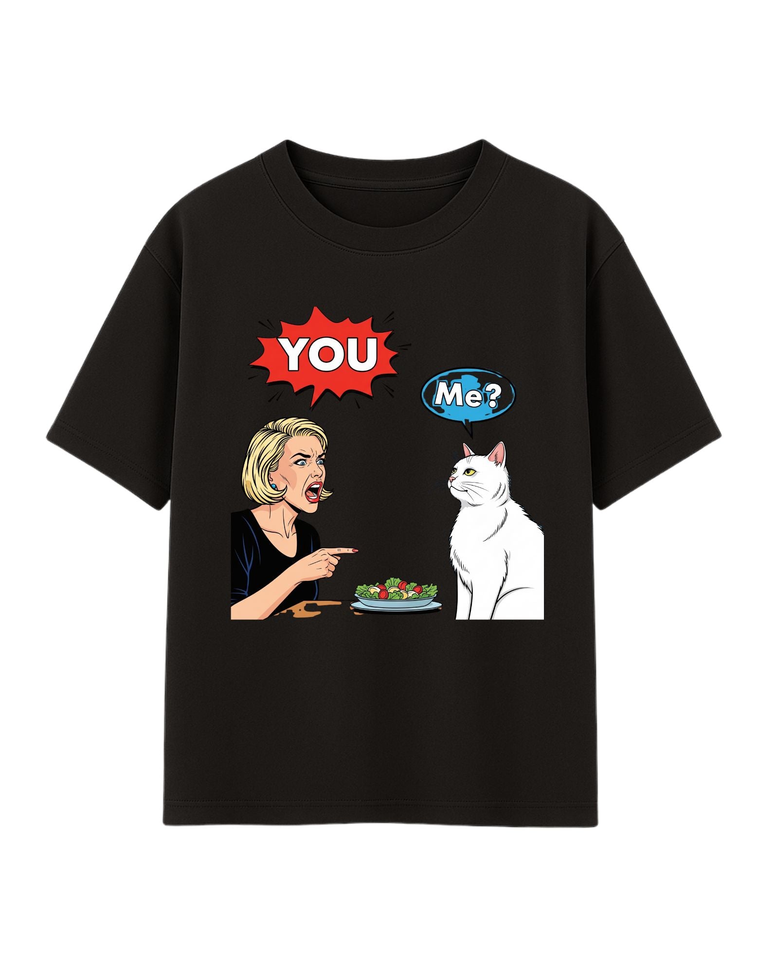 You vs Me Oversized Tee