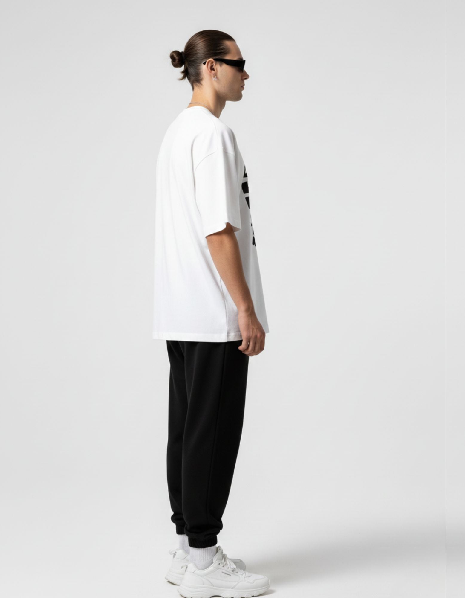 Terry Oversized T-Shirt with Los Angeles Print – Bold City Vibes