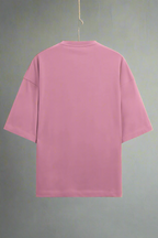 Terry Oversized T-Shirt with Girl Focused Design – Empowering Style