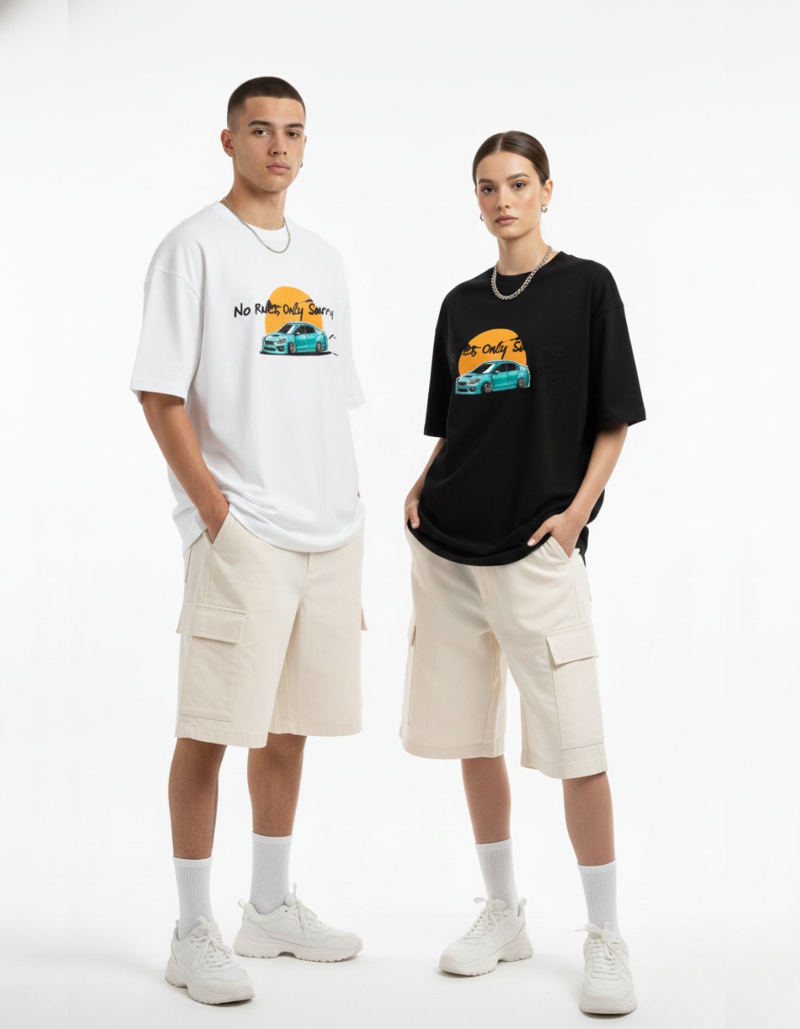 No Rules Only Survive Terry T-shirt – Bold Drift Style