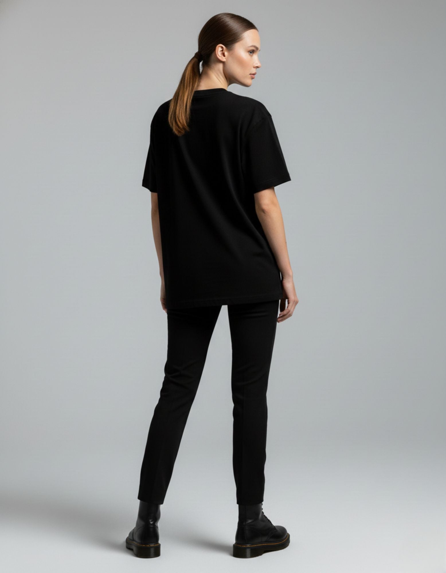 Neon Noir Cyberpunk Oversized T-Shirt