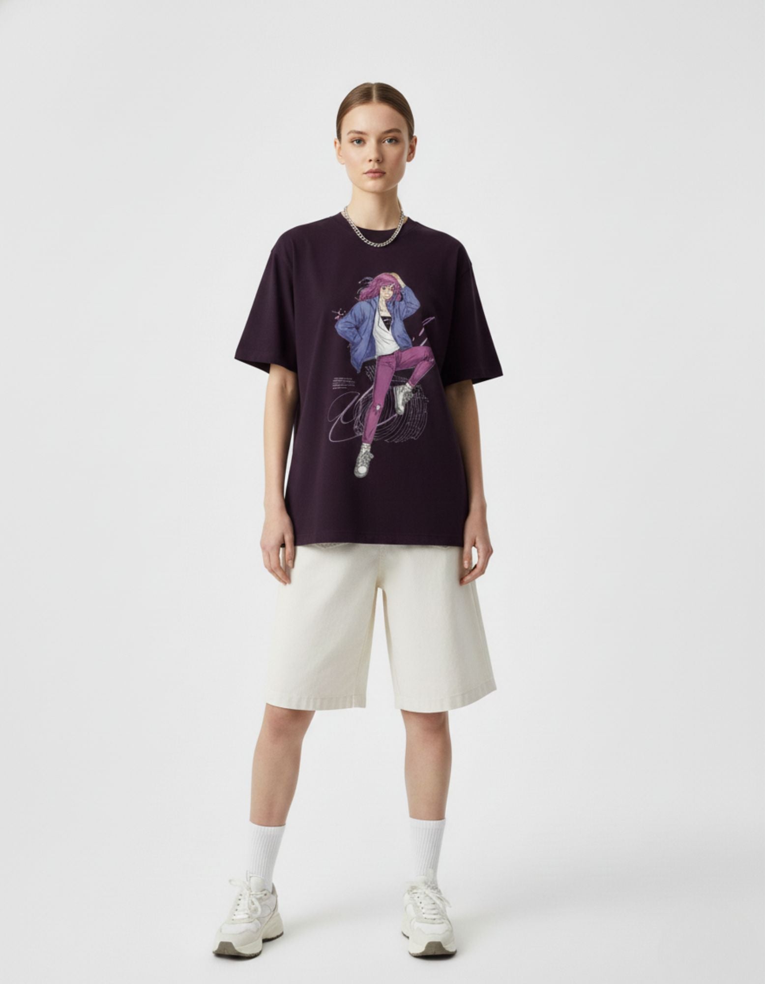 Oversized Anime Streetwear T-Shirt