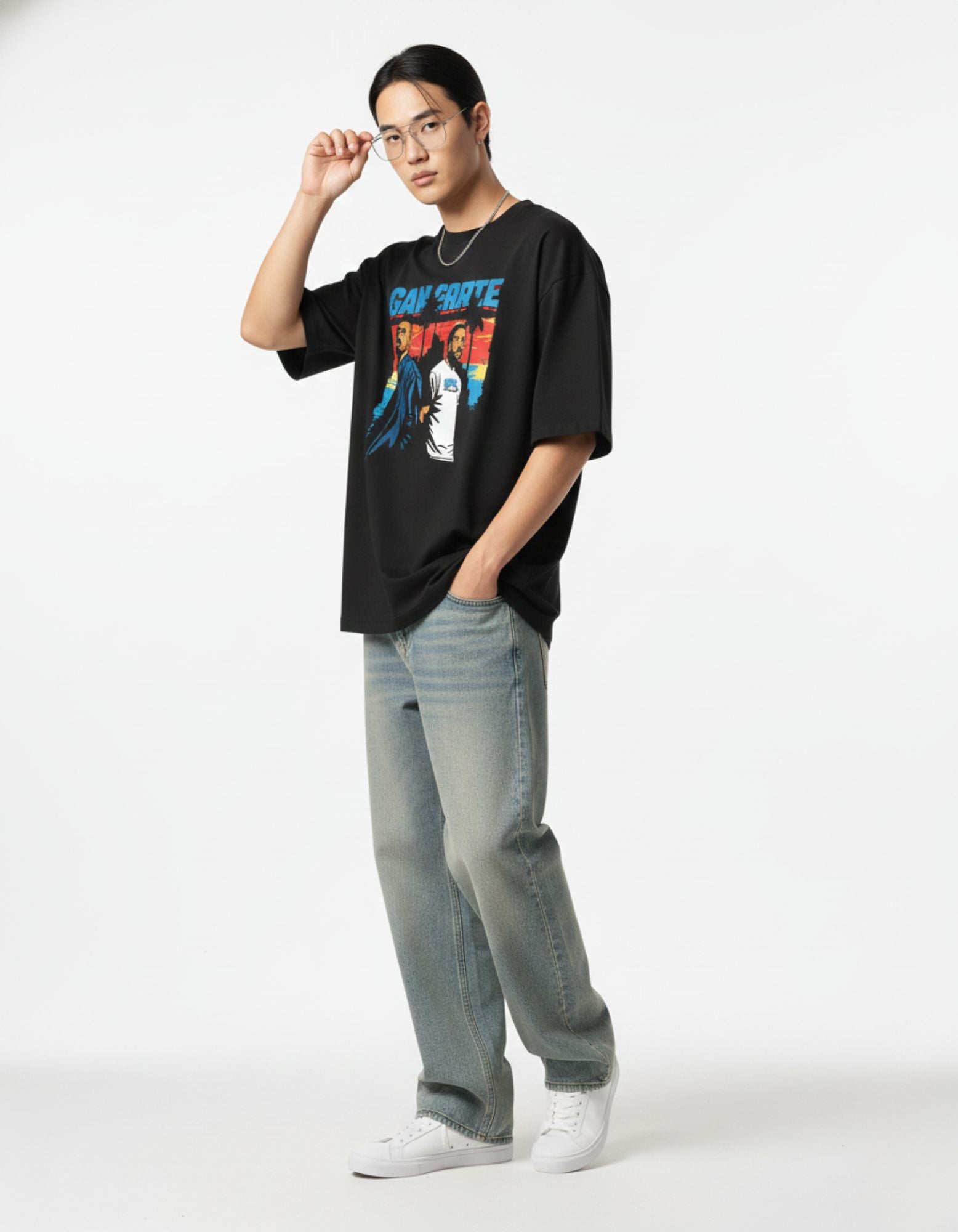 Gangster Oversized T-Shirt – Bold & Stylish Streetwear