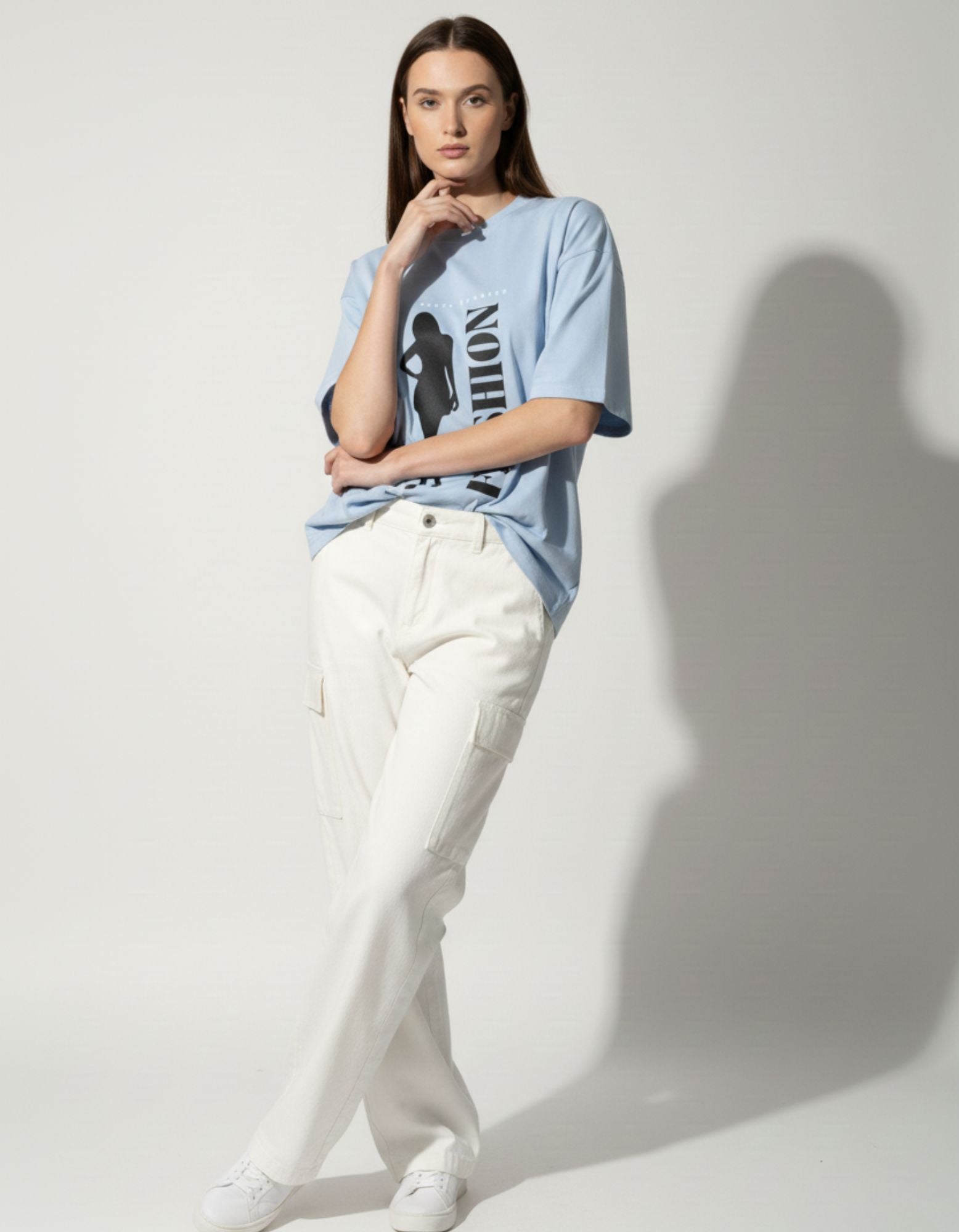 FASHION Silhouette Oversized T-Shirt