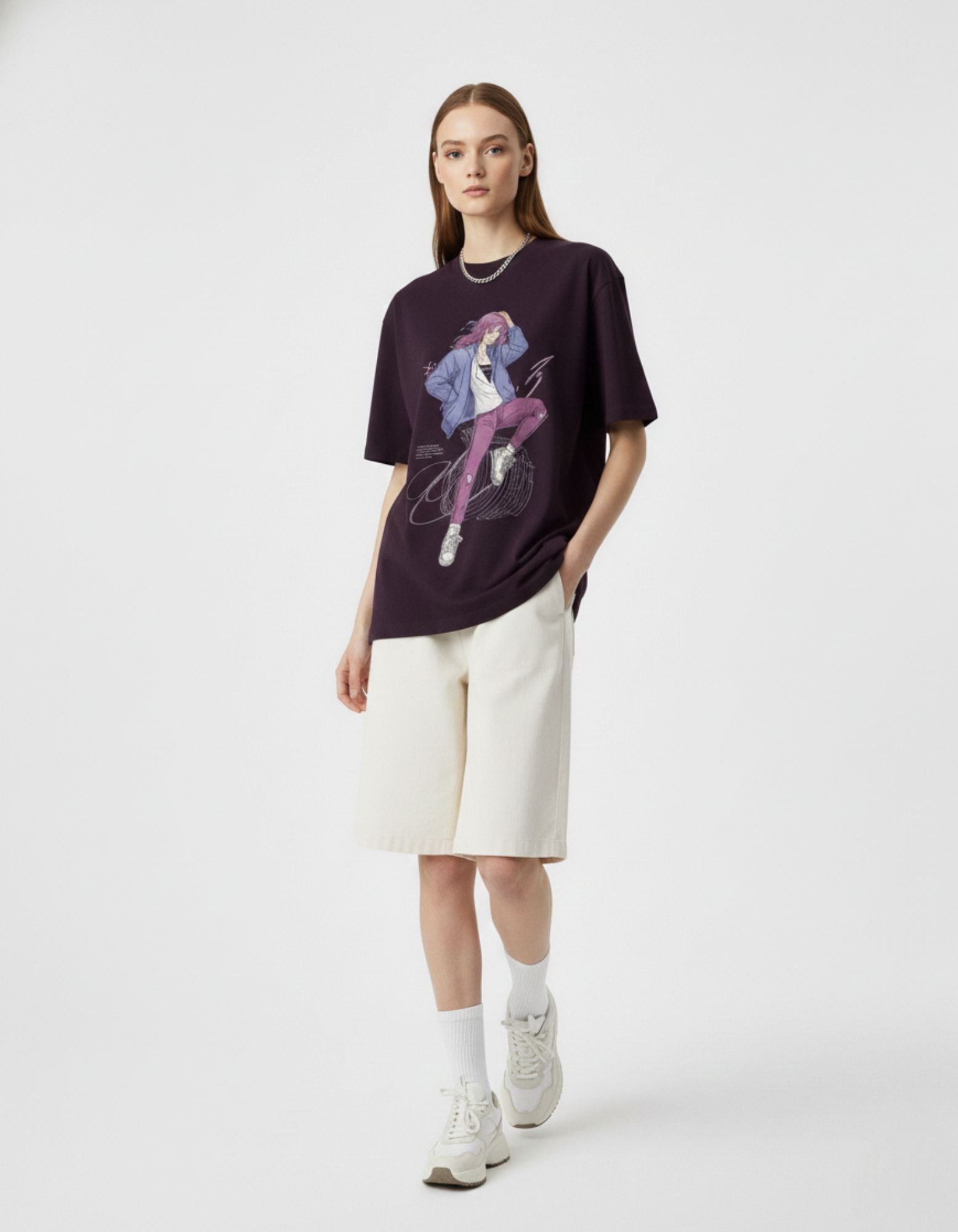 Oversized Anime Streetwear T-Shirt