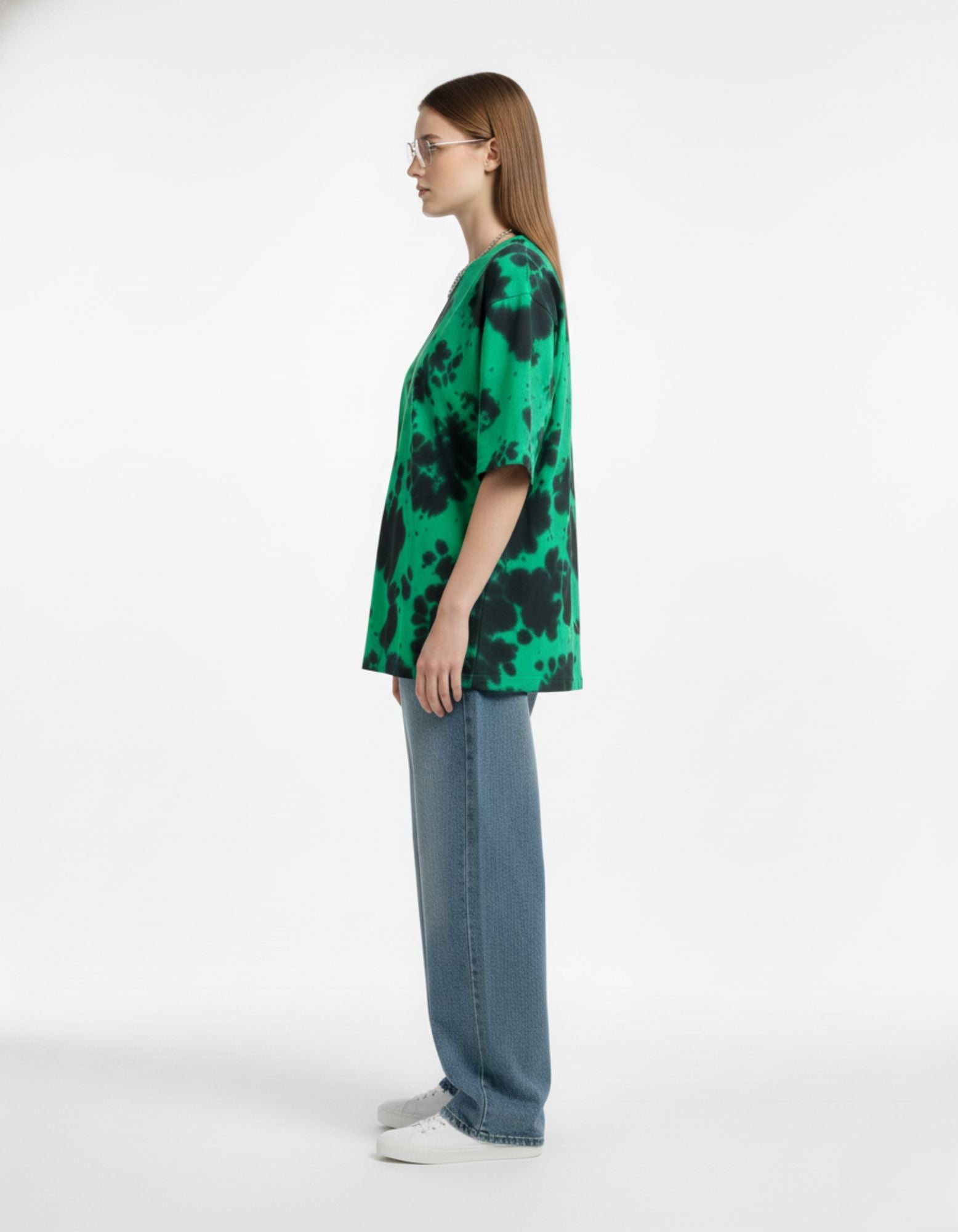 Toxic Fade Green Tie-Dye Tee