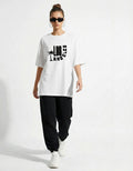 Terry Oversized T-Shirt with Los Angeles Print – Bold City Vibes