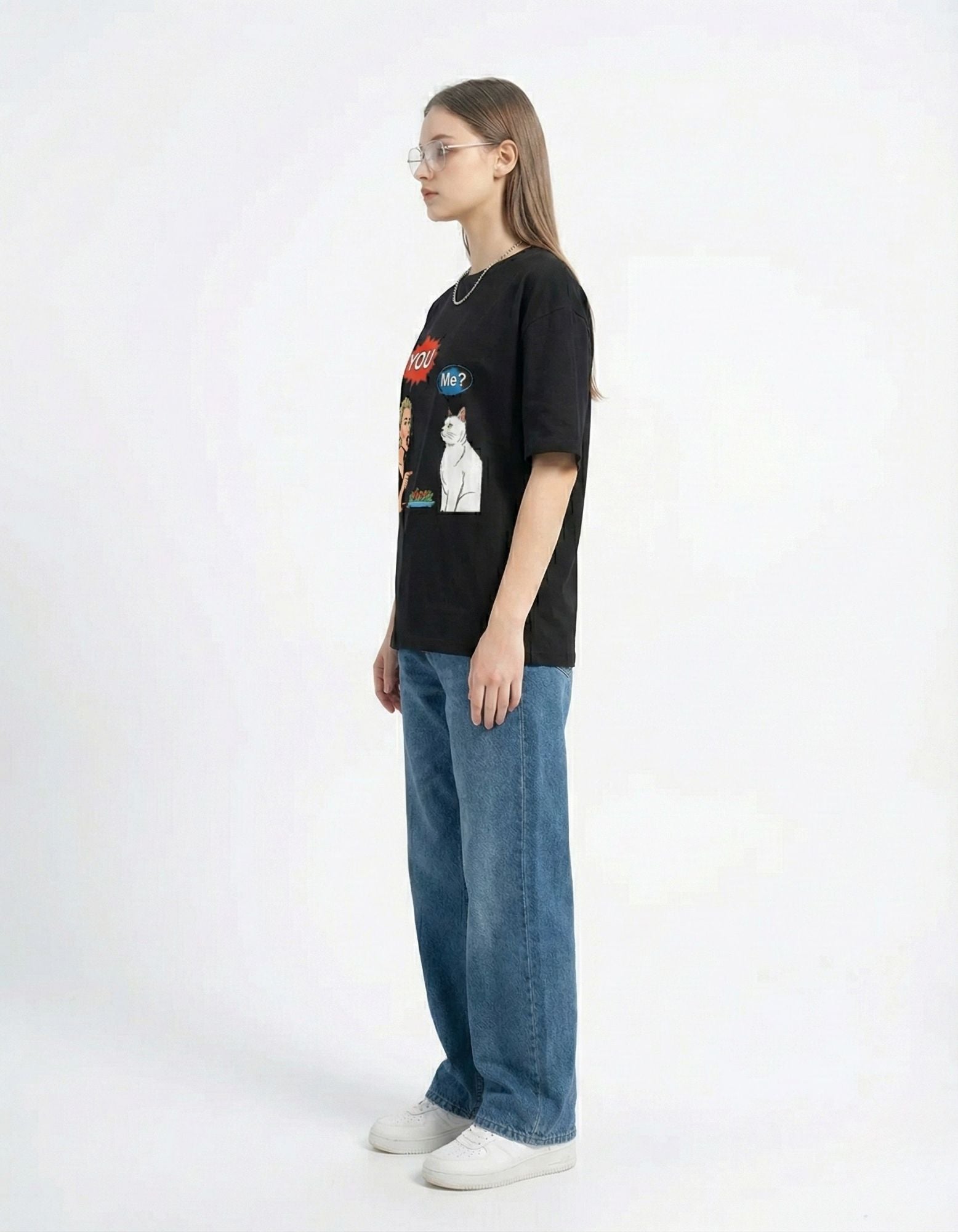 You vs Me Oversized Tee