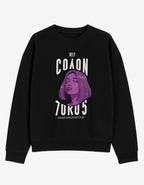 Violet Gaze Oversized Sweatshirt