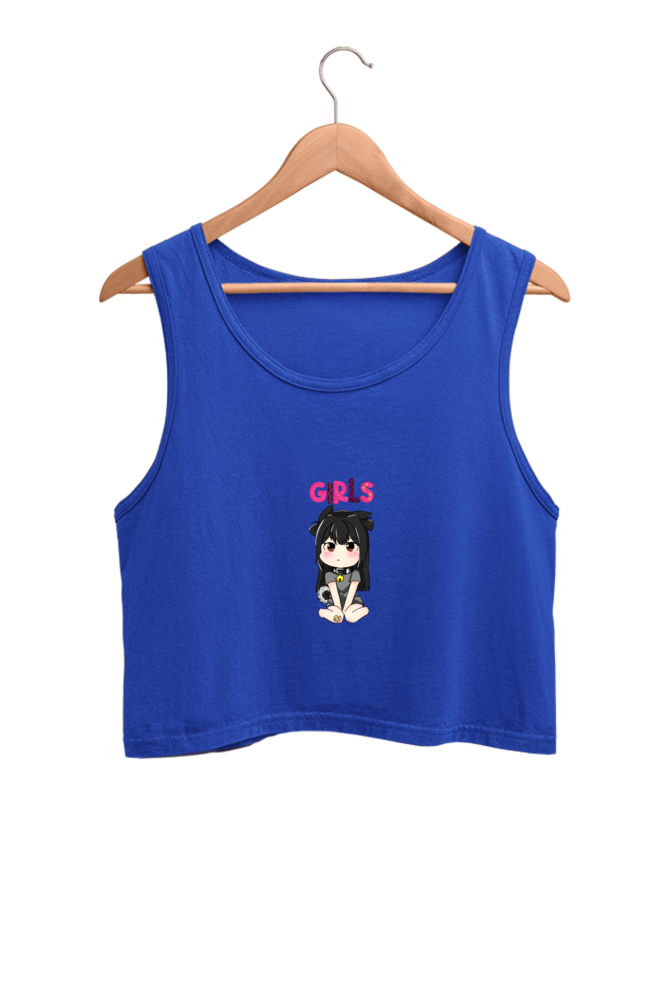 Girl Crop Tank – Confident, Bold Fashion