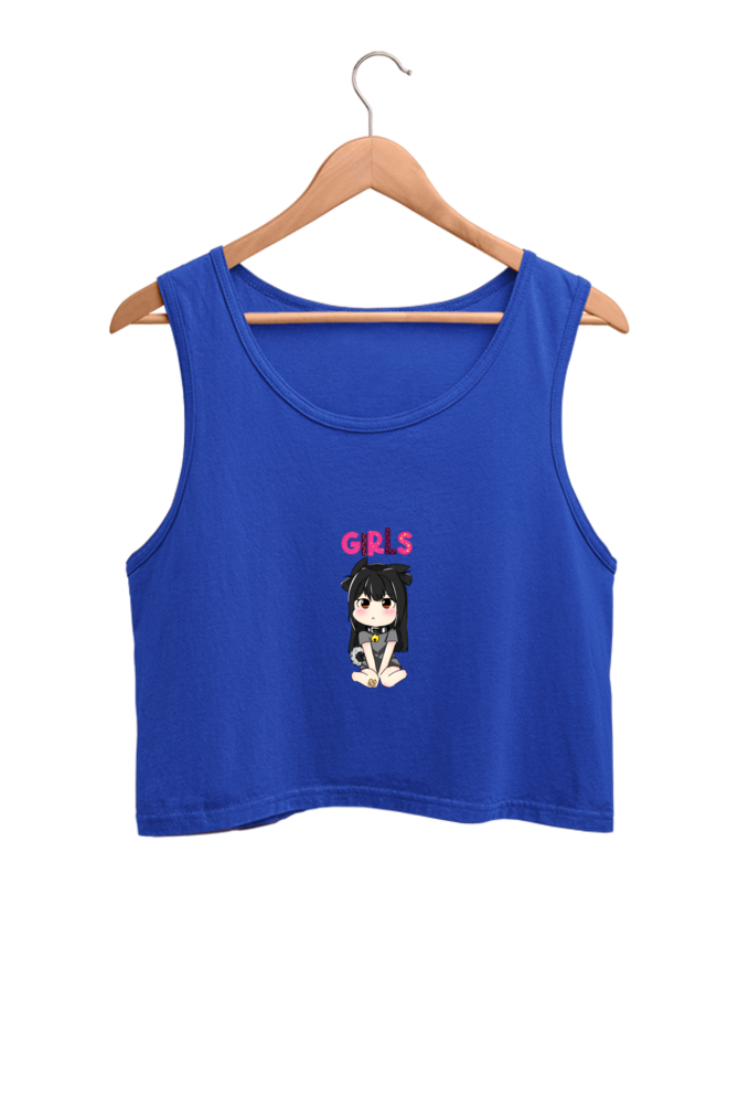 Girl Crop Tank – Confident, Bold Fashion