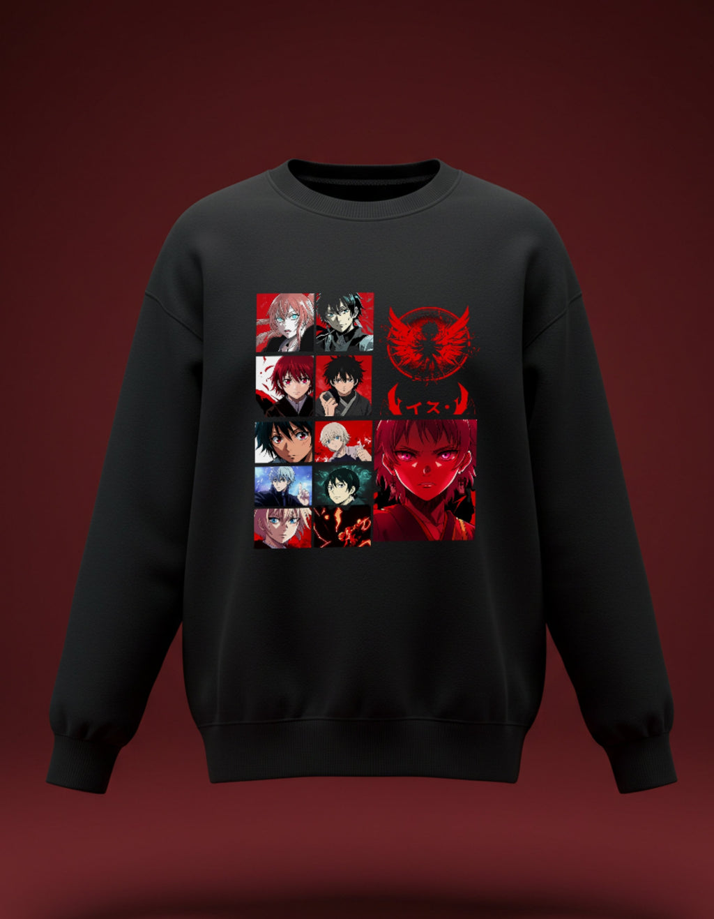Anime Saga Oversized Sweatshirt