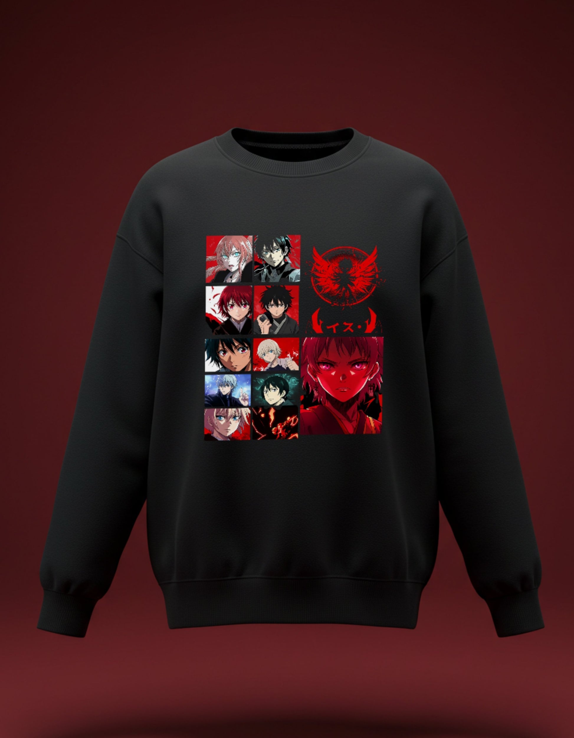 Anime Saga Oversized Sweatshirt