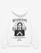 Wednesday Addams Gothic Oversized Hoodie