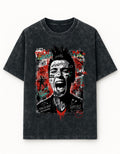 Riot Mode Acid Wash Oversized Tee
