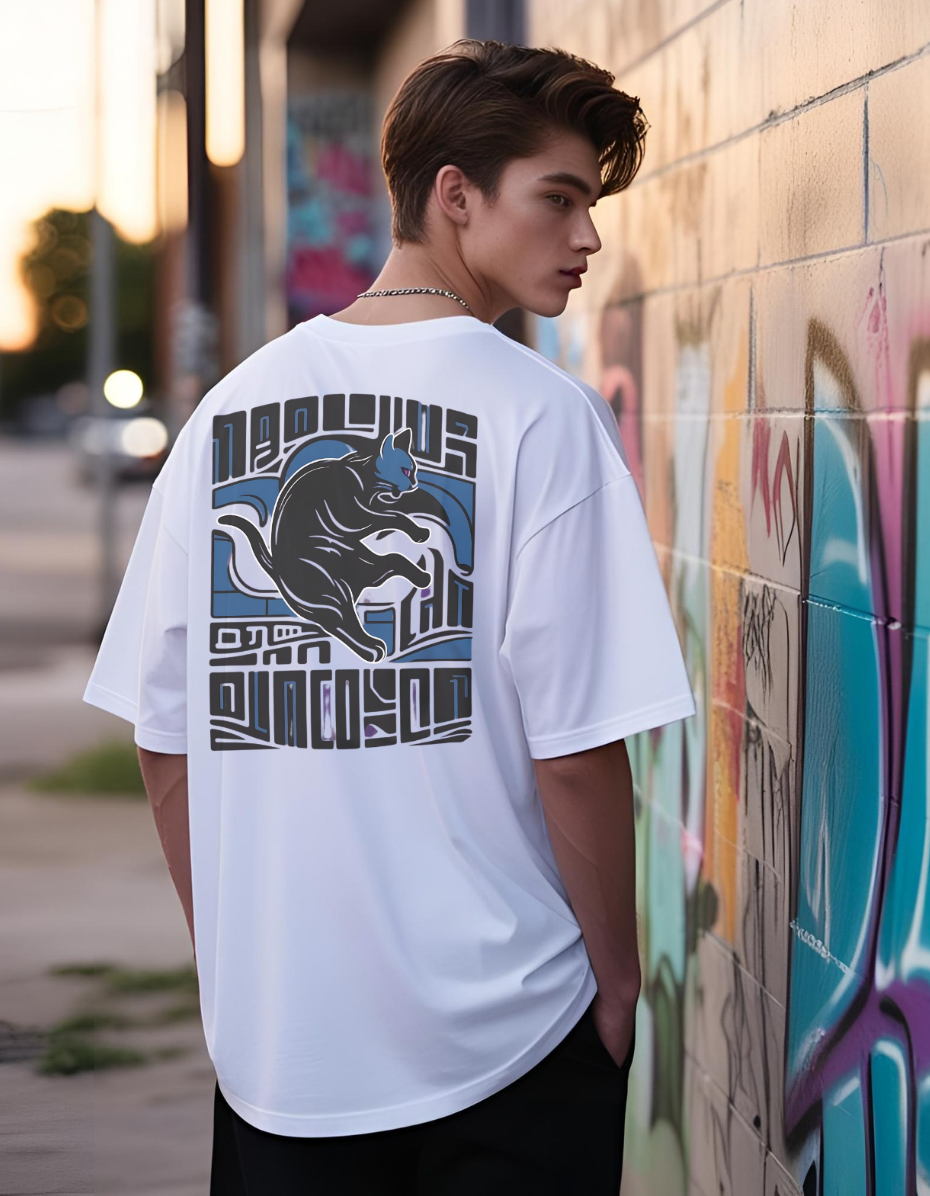 Black Panther Oversized T-Shirt – Street-Ready Style