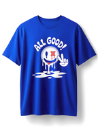 All Good Drip Graphic Oversized T-Shirt