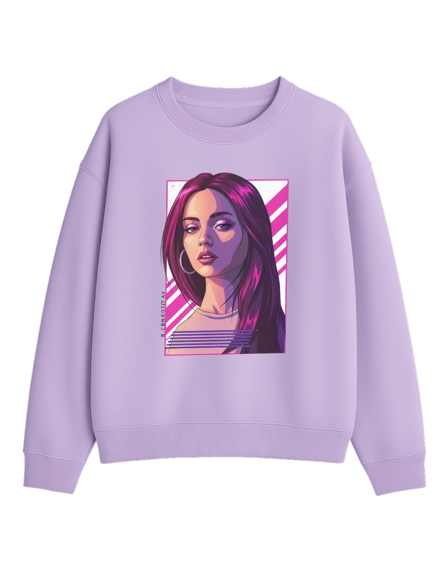 Oversized Sweatshirt – Retro Muse
