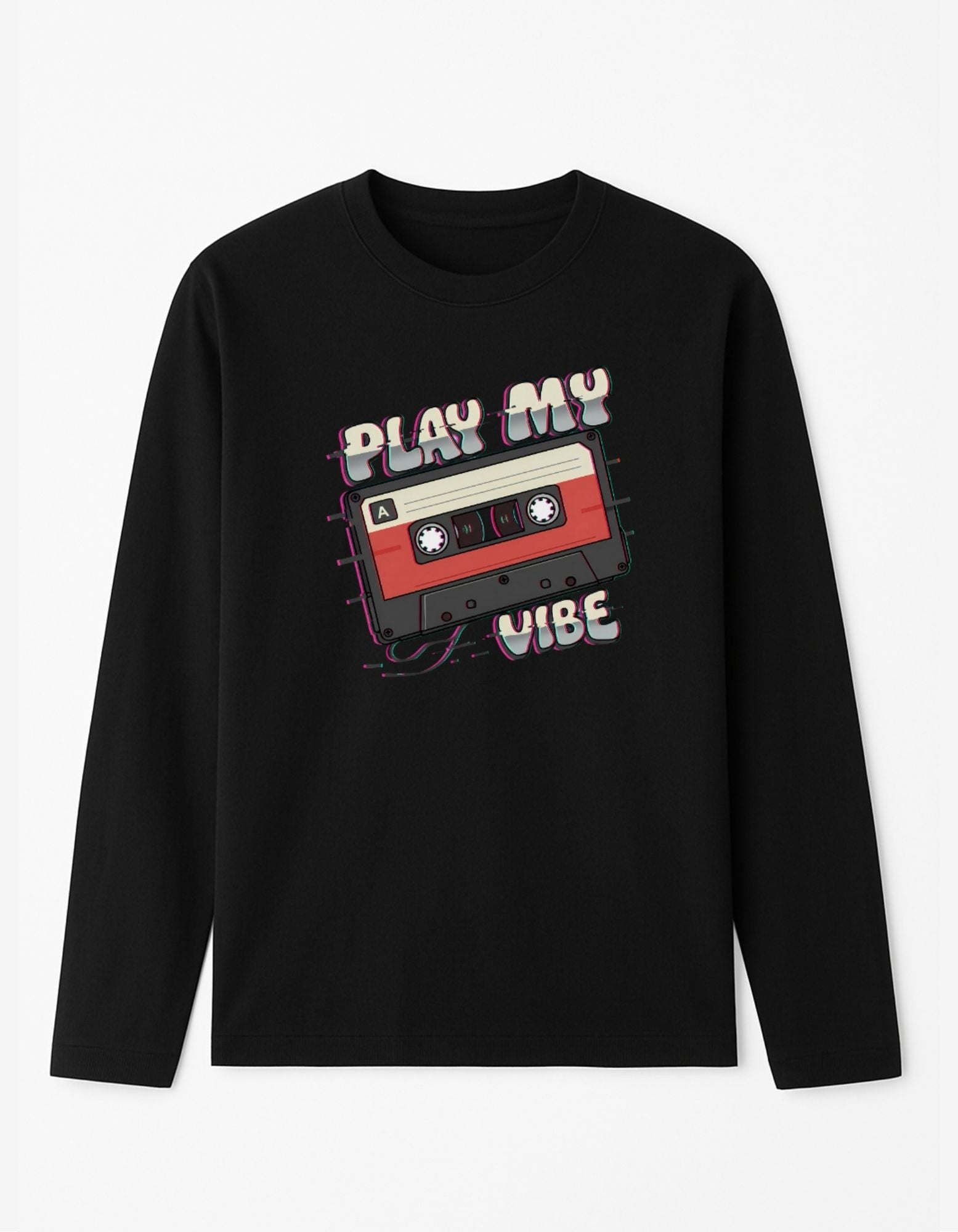 Play My Vibe Full Sleeve T-Shirt