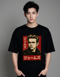 Rebel Icon Black Graphic Tee