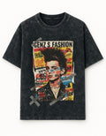 Street Riot Acid Wash Oversized Tee