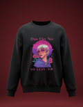 Retro Neon Girl Oversized Sweatshirt