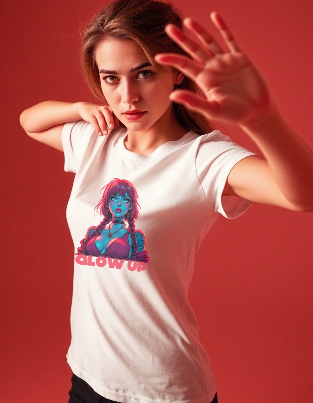 Glow Up Supima T-Shirt – Elevate Your Style