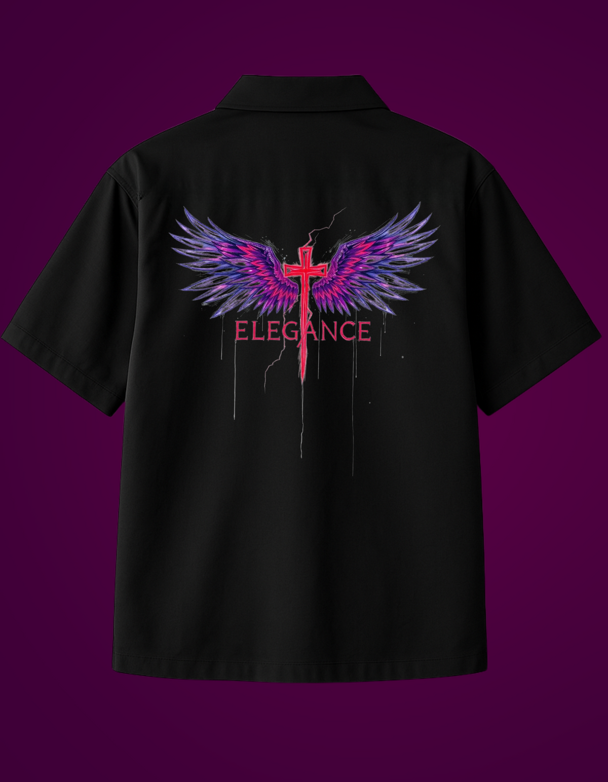 Graphic Shirt with Wings – Bold Streetwear