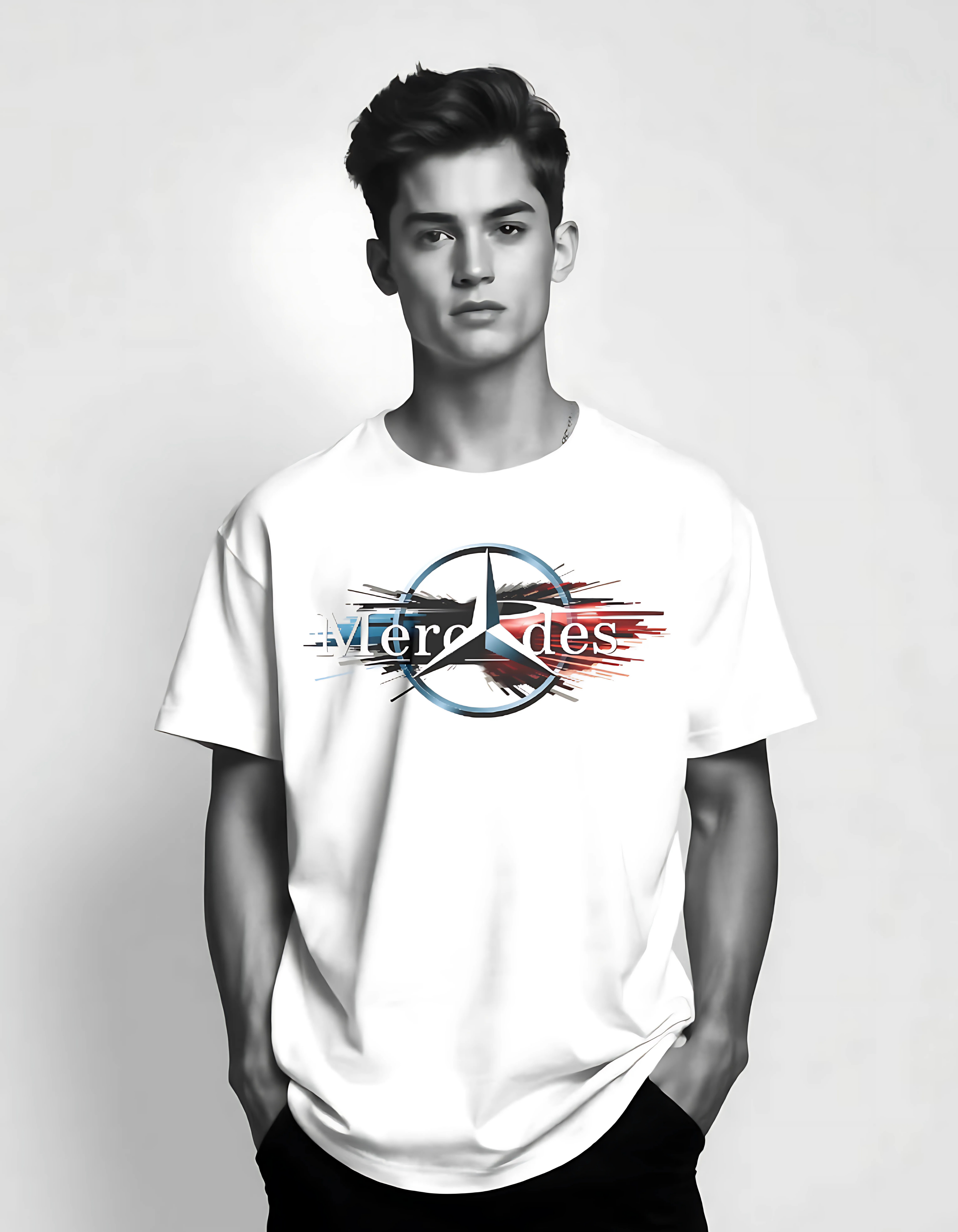 Mercedes Graphic T-Shirt – Premium Car-Inspired Streetwear
