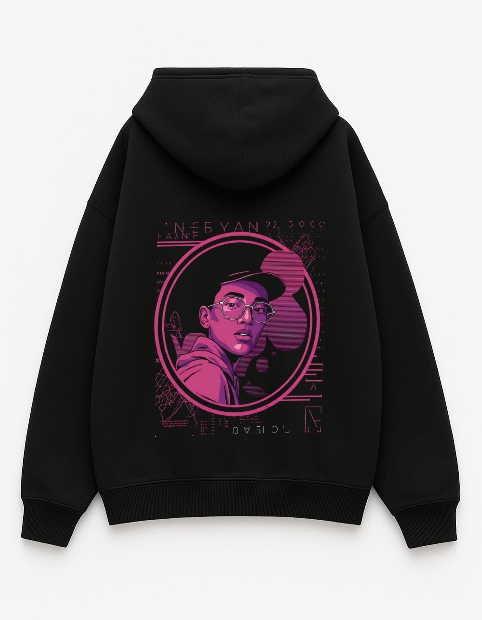 Neon Vision Oversized Hoodie